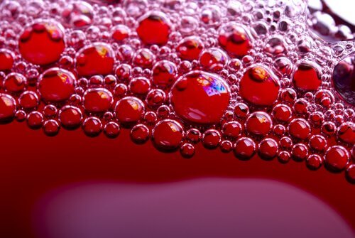 Bollicine di una bibita