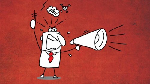 Soggetto con megafono