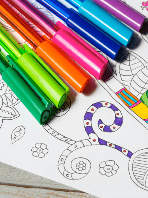 Mandala e pennarelli