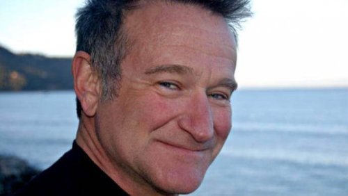 Robin Williams che sorride