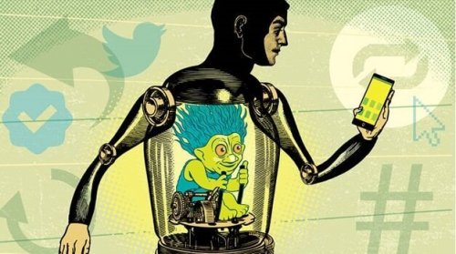 Robot con troll interiore