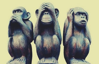 Le tre scimmie sagge e il buon vivere