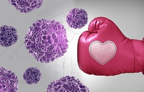 Pugno colpisce le cellule di cancro