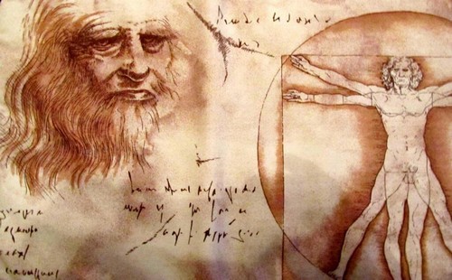 Disegni e frasi di Leonardo Da Vinci