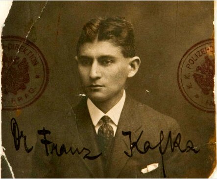 Franz Kafka da giovane