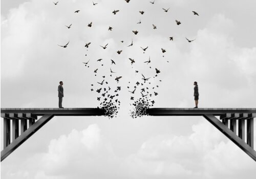 Ponte che si sgretola