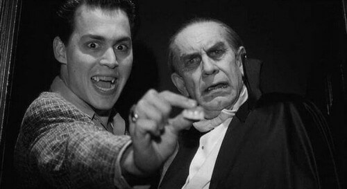 Johnny Depp e Martin Landau