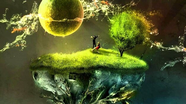 Coppia, albero e pianeta