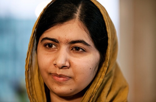 Malala Yousafzai, giovane attivista per i diritti umani