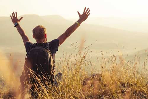 Uomo che sa come vivere meglio