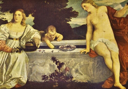 Amore sacro e amore profano di Tiziano