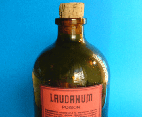 Boccetta di laudano