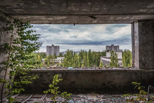 Disastro nucleare di Chernobyl.