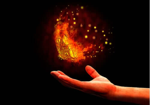 Il fenomeno della farfalla in fiamme