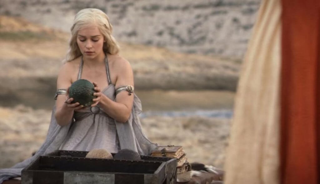 Daenerys e le uova di drago