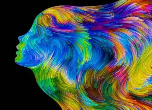 Immagine femminile a colori