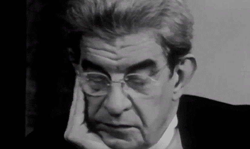 Lacan che riflette