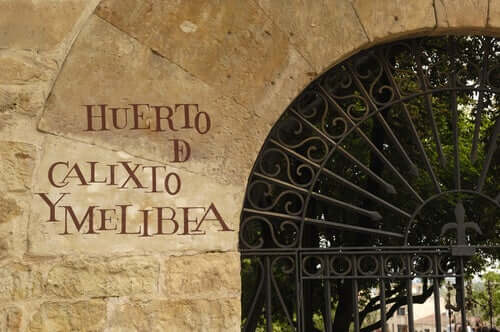 Ingresso del giardino di Calisto e Melibea di Salamanca