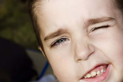 I tic nei bambini agli occhi