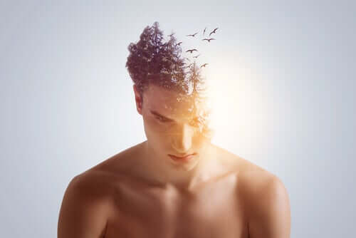 Uomo con elasticità mentale