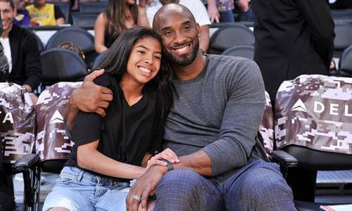 Kobe e sua figlia Gianna