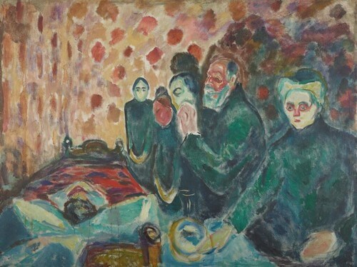 Lotta contro la morte di Edvard Munch