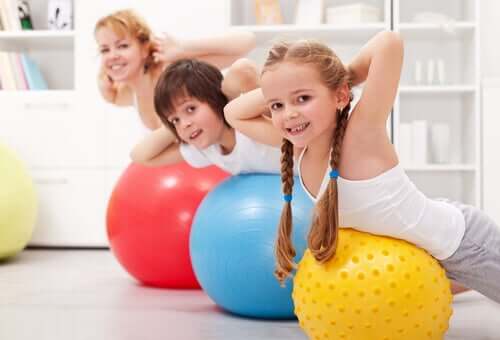 I vantaggi dello sport in casa per i bambini