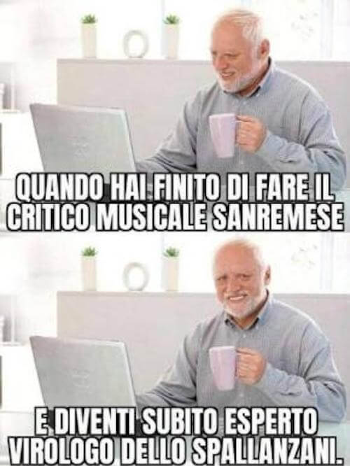 Mememe e Coronavirus su esperti virologi