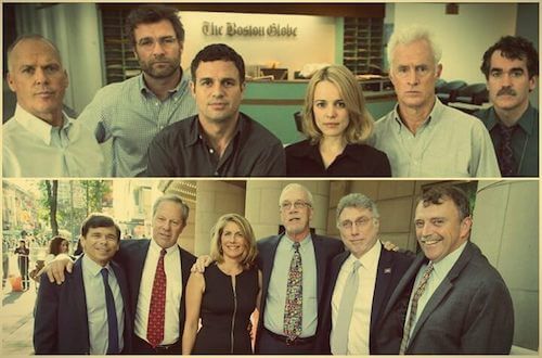 Attori e personaggi reali film il caso spotlight
