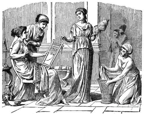 Donne dell'antica Grecia