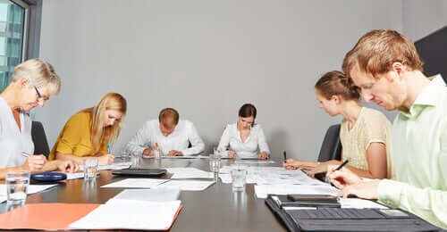 Assessment center durante la selezione del personale.