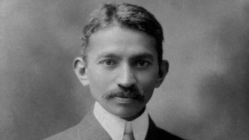 Gandhi da giovane