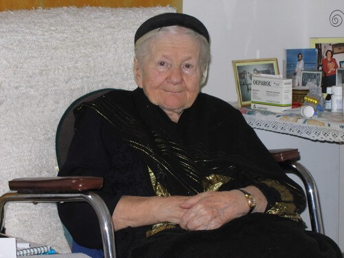 Irena Sedler anziana.