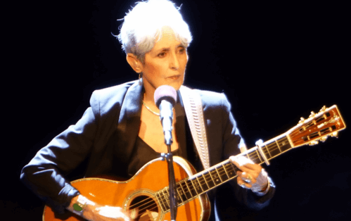 Joan Baez, cantante e attivista americana