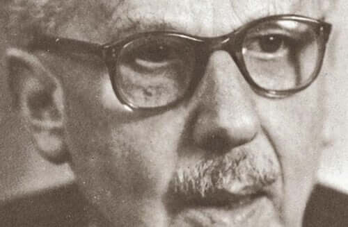 Foto in bianco e nero di Ludwig Binswanger.