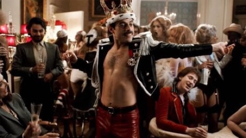 Freddy Mercury in Bohemian Rapsody