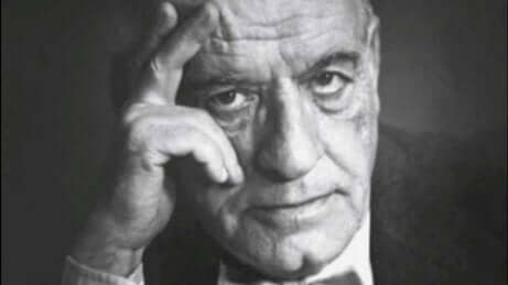 José Ortega y Gasset anziano