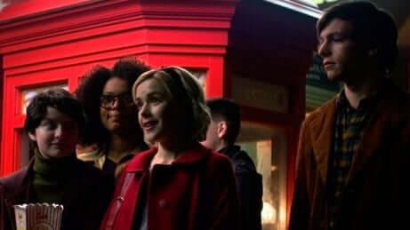 Sabrina con gli amici