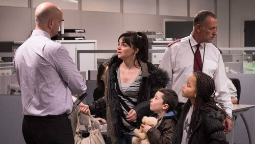 Una famiglia del film Io Daniel Blake.