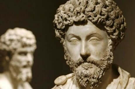 Busto di Marco Aurelio.