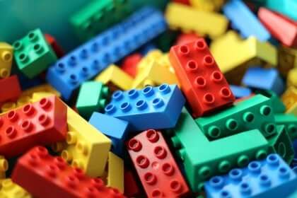 Mattoncini per le costruzioni.