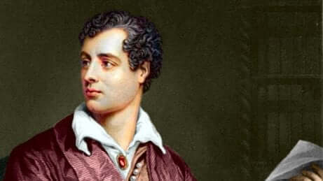Ritratto di Lord Byron.