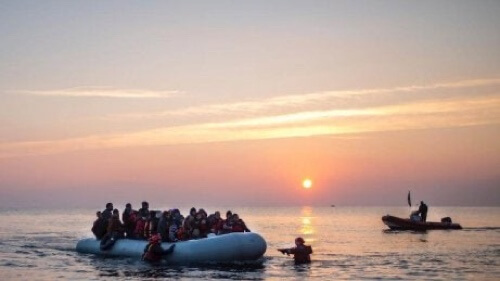 Soccorsi in mare.