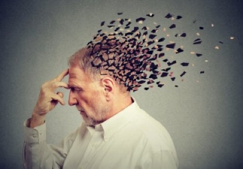 Uomo con declino cognitivo.