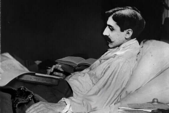 Marcel Proust malato.