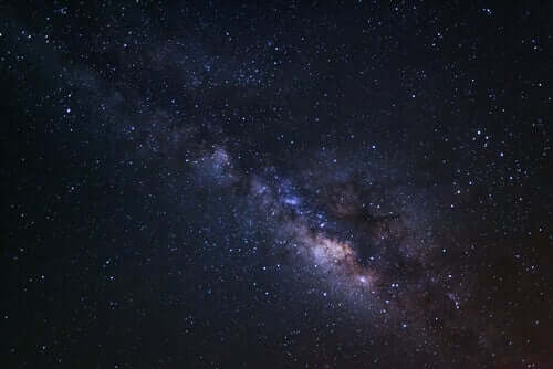 Foto della galassia.