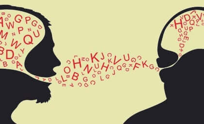 Immagine di due persone che comunicano.