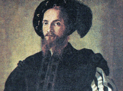 Quadro che ritrae Cesare Borgia.