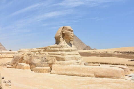 Il fascino della sfinge di Giza.