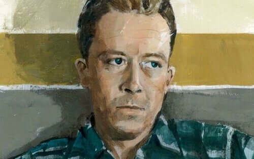 Ritratto di Camus.